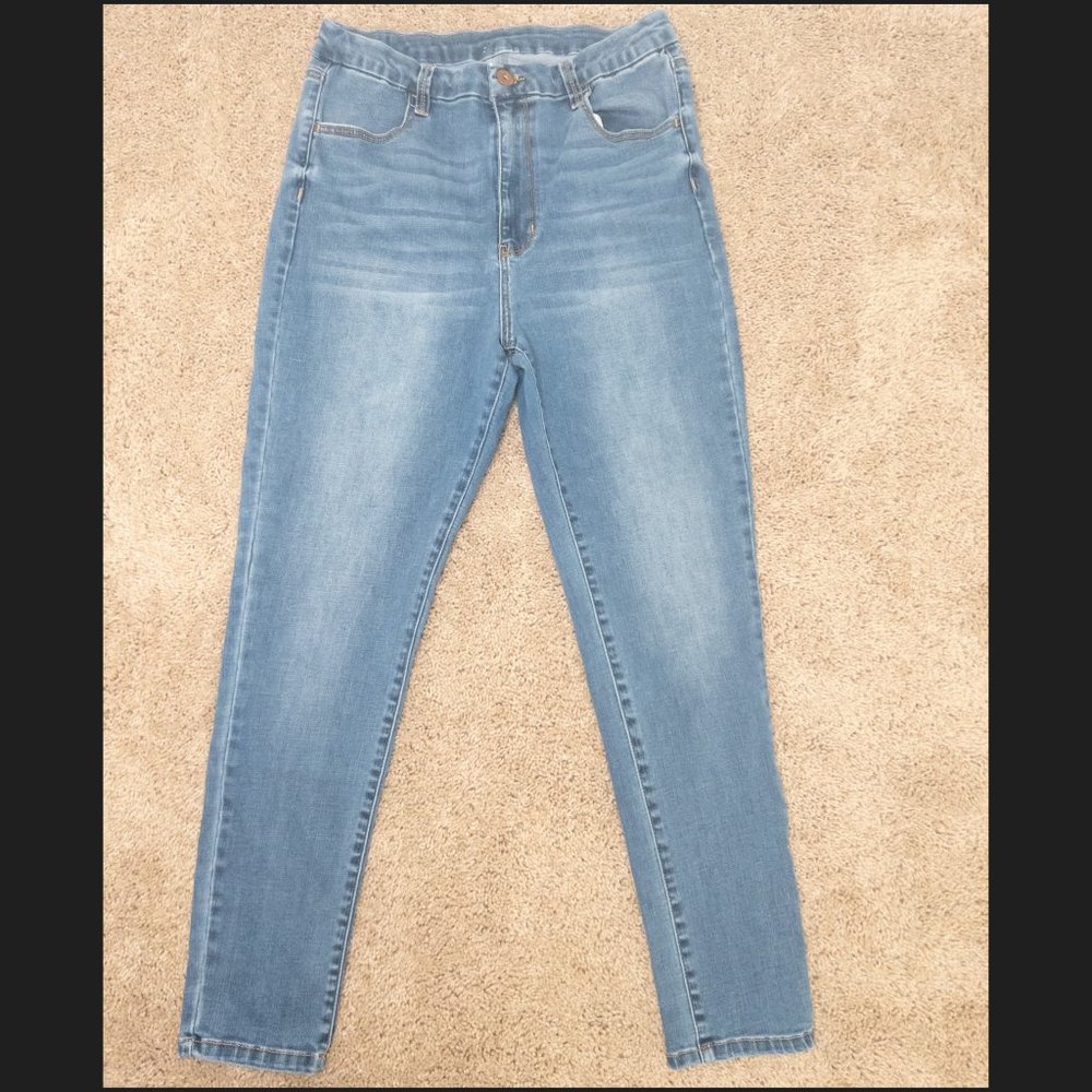 High-Rise Skinny Jeans